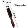 Beard Brush, Beard Comb Men, Beard Brush Men, Beard Brush, Beard Brush Man, Beard Comb, Beard Comb Wood, Beard Comb & Beard Brush Set for Men, Smooths and Promotes Beard Growth view 2
