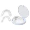 Brigtviee 2 Pairs Denture Teeth Venners Fake Teeth Instant Perfect Smile Denture Temporary Braces Snap on Your Confident Smile Cover The Imperfect Teeth for Man And Women 2 Upper And 2 Lower,with Box view 2