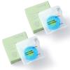 Coconut-Oil Infused Woven Dental Floss,Deep Clean Natural Vegetable Waxed Floss,Extra Wide Cleaning and Slides Smoothly & Easily,PFAS Free | Coconut Flavored(33 Yds x 2 Unit) view 1