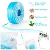 Coconut-Oil Infused Woven Dental Floss,Deep Clean Natural Vegetable Waxed Floss,Extra Wide Cleaning and Slides Smoothly & Easily,PFAS Free | Mint Flavored(33 Yds x 1 Unit) view 3