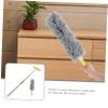 Gogogmee Extendable Duster and Window Wiper Cleaning Tool with Long Microfiber Head and Telescopic Pole for Dust and Spiderweb Removal on High Surfaces, for Home and Furniture Dusting view 3
