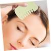 minkissy 2pcs Jade Comb Gua Sha Comb Head Scalp Massage Guasha Massage Scraper Tool for Hair Care and Relaxation view 4