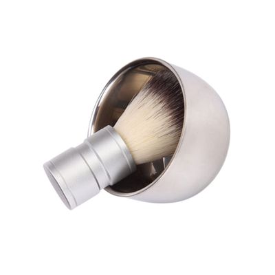 Beavorty Professional Shaving Brush and Shaving Cream Bowl Set and High-Grade Nylon Bristles Easy to Clean Deluxe Appearance Grooming Kit for Home Bathroom Use