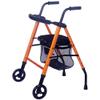 Wheel Rollator Walker for Seniors, Folding Mobility Rollator Walker Multifunction Shopping Cart with Wheels Sitting Four-Foot Trolley Adjustable Walker Interesting view 1