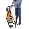 Wheel Rollator Walker for Seniors, Folding Mobility Rollator Walker Multifunction Shopping Cart with Wheels Sitting Four-Foot Trolley Adjustable Walker Interesting view 4