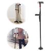 Adjustable walking stick with alarm button flexible and durable folding walking stick with LED light non-slip base for elderly Interesting view 3