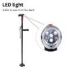 Adjustable walking stick with alarm button flexible and durable folding walking stick with LED light non-slip base for elderly Interesting view 4