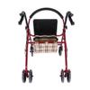 Foldable Walking Mobility Aid, Walker, Rollator, Shopping Trolley with Seat and Handbrake, for Elderly Disability Walkers with Wheels Interesting view 3