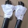 Elegtiskas Lace Cuffs Gothic Stretch Wrist Cuffs Jabot Cuffs Lace Wrist Cuffs Fake Sleeves for Women Girl view 2