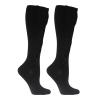 Hovershoes 1 Pair Plus Size Compression Socks with Zipper for Women Men, 20-30 mmhg Extra Wide Calf Knee High Stockings for Circulation Support view 1