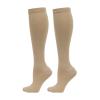 Hovershoes 1 Pair Plus Size Compression Socks with Zipper for Women Men, 20-30 mmhg Extra Wide Calf Knee High Stockings for Circulation Support view 2