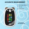 Pediatric Oximeter,Fingertip Pulse Oximeter OLED Display Blood Oxygen Saturation and Heart Rate Monitor SpO2 Finger Pulse Oximeter for Kids & Children view 2