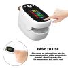 Pediatric Oximeter,Fingertip Pulse Oximeter OLED Display Blood Oxygen Saturation and Heart Rate Monitor SpO2 Finger Pulse Oximeter for Kids & Children view 3