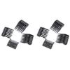 Censous 8 Attachment Comb Set for with Metal Backed Cutting Guide 3mm 6mm 9mm 12mm view 1