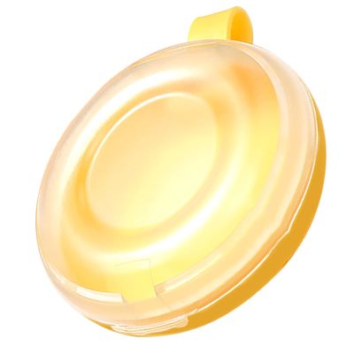 HEEPDD Retainer Storage Container, Dustproof Orthodontic Denture Braces Storage Box for Hospital (Yellow)