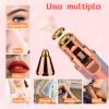 2 in 1 Electric Facial Epilator Women with Shaving Paper, Painless Epilator Women Face Mustache, Suitable for Eyebrows, Face and All Body Parts, USB Charging with LED and Brush view 3