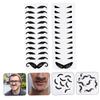 FOMIYES 120sheets Small Mustache Protectors Beard Stickers for Daily Use Nose Hair Waxing Mustache Stickers Facial Beauty Supplies view 4