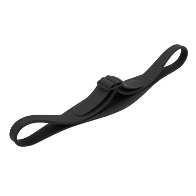 Neckline Shaving Template,Adjustable Curved Silicone Band for Skin Fade Guidelines for DIY Haircuts,Fade Haircut Guide for Hair Clippers (Black)