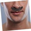 Beavorty 120 Sheets Beard Stickers for Mustache Modeling Nose Hair Removal Small Beard Sticker Mustache Protectors for Men Grooming view 2