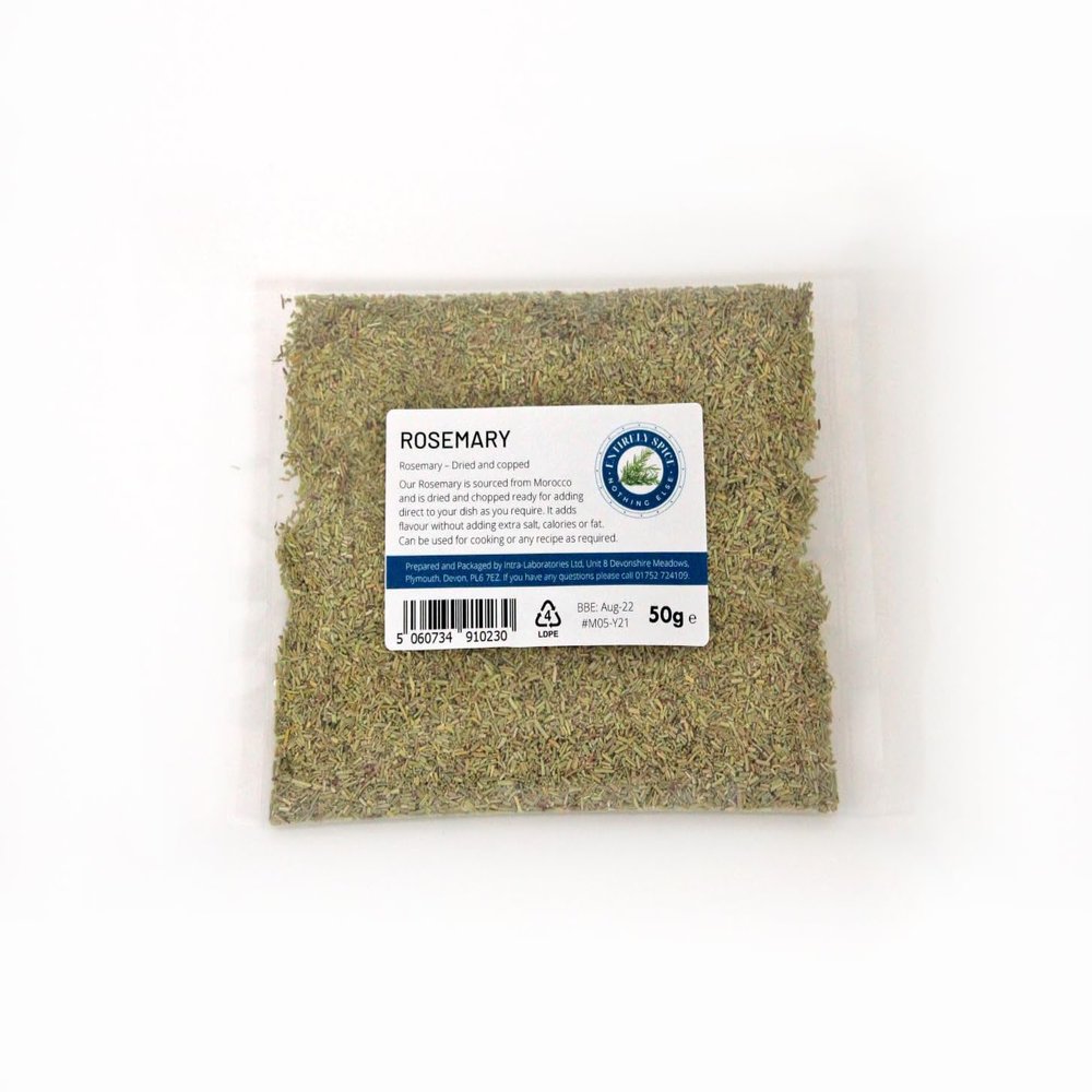 Chopped Dried Rosemary 50g - Selected Premium Food Grade
