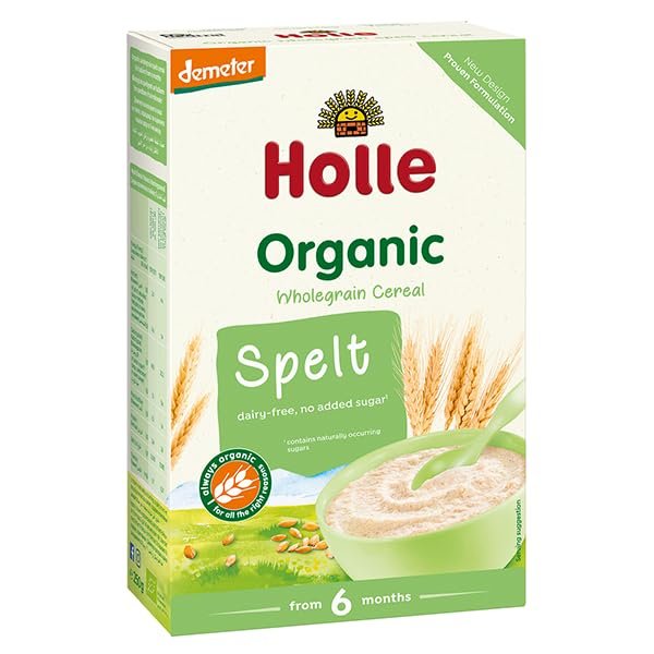 Holle Organic Wholegrain Cereal Spelt, pack of 6
