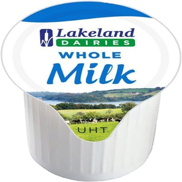 60 x 12ml UHT Whole Milk Pot