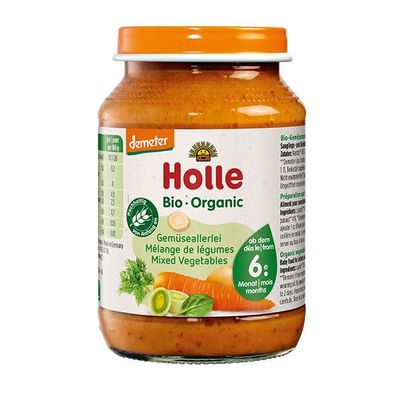 Holle Mixed Vegetables, pack of 6