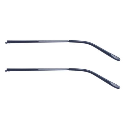 1 Pair Metal Frame Arms Glasses Replacement Universal Sunglasses Arm Legs Temple, Black