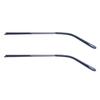 1 Pair Metal Frame Arms Glasses Replacement Universal Sunglasses Arm Legs Temple, Black view 1