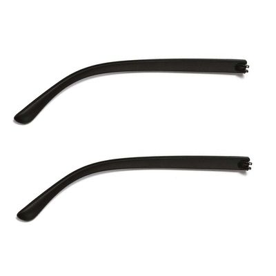 1 Pair Plastic Glasses Replacement Temple Frame, Vintage Glasses Arms Legs for Adults, Black