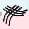 1 Pair Plastic Glasses Replacement Temple Frame, Vintage Glasses Arms Legs for Adults, Black view 4