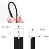 1 Pair Universal Plastic Eyewear Legs and Arms, Glasses Replacement Frame Temple for Men and Women, Black view 3