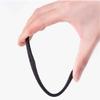 1 Pair Universal Plastic Eyewear Legs and Arms, Glasses Replacement Frame Temple for Men and Women, Black view 4