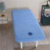 Highdi Massage Bed Cover with Face Hole, Washable Massage Bed Sheet Cover Beauty Massage SPA Couch Cover Elastic Cord Edge All-round Wrap For 80cm or Less Massage Bed (70x185cm,Sky blue) view 1