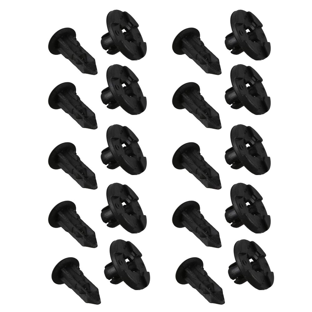 Oikabio 10 x 8mm Plastic Bra Clip for