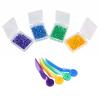 Windplusya Dental Plastic Wedges, Dental Matrice Matrix, Dental Disposable Fixing Wedge with Hole-colorful||4 boxes view 1