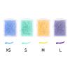 Windplusya Dental Plastic Wedges, Dental Matrice Matrix, Dental Disposable Fixing Wedge with Hole-colorful||4 boxes view 2