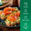 Keto-Pro Low Carb Keto Friendly Bread (3 Pack) | Keto Bread | Low Carb Bread | Low Calorie Bread Helping You Stay Fuller for Longer | Low Carb Snacks & Keto Food | Low Carb Bread UK view 4