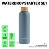 waterdrop Stainless Steel Water Bottle 600ml Insulated Water Flask, Double-Walled & Leakproof, Reusable, Made for Hot & Cold Drinks, Ideal for Office, Gym, Travel, BPA Free view 4