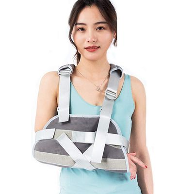 Samnuerly Arm Sling/Shoulder Immobilizer - Fracture Fixing Arms Shoulder Arms Dislocation Wrist Medical Shoulder, Universal left and right