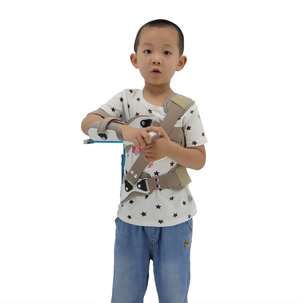 Samnuerly Humerus Abduction Brace, Adjustable Shoulder Dislocation Fixation Brace, Suitable for Shoulder Abduction in Children with Arm Sprain Fractures