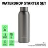 waterdrop Stainless Steel Water Bottle 600ml Insulated Water Flask, Double-Walled & Leakproof, Reusable, Made for Hot & Cold Drinks, Ideal for Office, Gym, Travel, BPA Free view 4