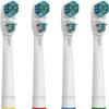 4 Pcs Dual Clean Replacement Toothbrush Heads Compatible with Oralb Electric Toothbrush, Double Heads and Soft Bristle for Superior Cleaning and Whitening view 1