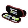 COHEALI 1pc Dual-Purpose Case Solution and Case Storage Case Travel Lens Case Kit Eye Case Sunglass Cleaner Kit Lense Container Leather Detergent Men and Women view 1