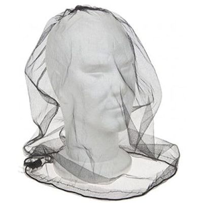 DELUXE MIDGE MOSQUITO NET - Over The Head Mesh Protector Adjustable Face Neck