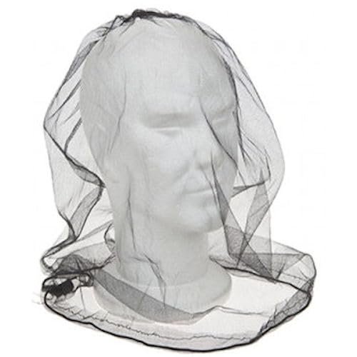 DELUXE MIDGE MOSQUITO NET - Over The Head Mesh Protector Adjustable Face Neck