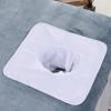 35 * 35cm Massage Bed Cover with Face HoleMassage Table Cover,Reusable Spa Beauty Bed Cover Towel with Face Hole Massage Bed Sheet for Skin Care view 1