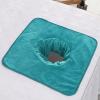 35 * 35cm Massage Bed Cover with Face HoleMassage Table Cover,Reusable Spa Beauty Bed Cover Towel with Face Hole Massage Bed Sheet for Skin Care view 1