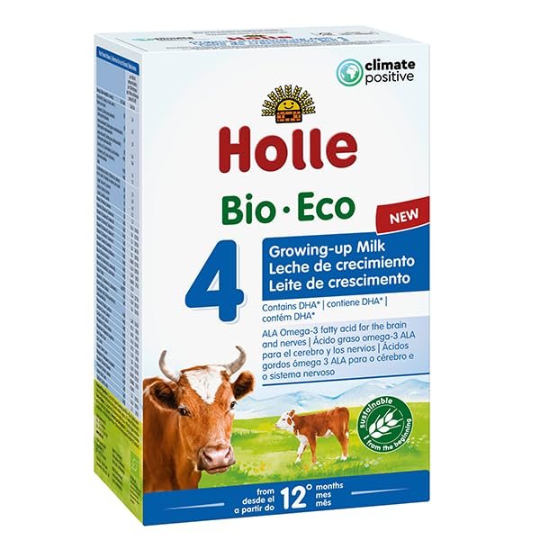 Holle Organic Growing-up Milk 4, pack of 4