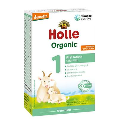 Holle Organic Infant Goat Milk Formula 1, pack of 5
